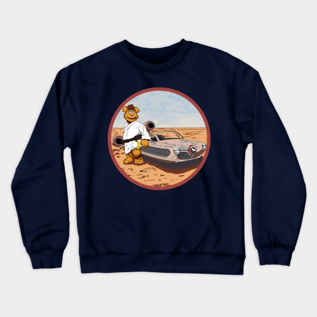 Bear’s Natural Habitat Crewneck Sweatshirt by seamustheskunk